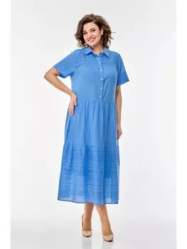 Платье 1605 синий