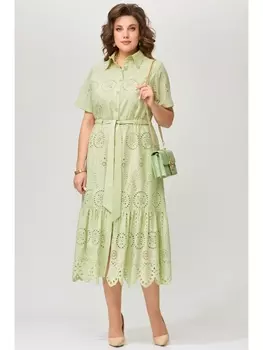 Платье 1621 оливковый