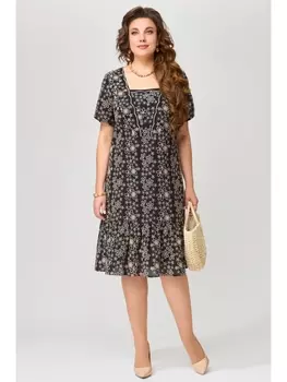 Платье 1641 черный