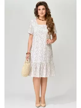 Платье 1642 белый