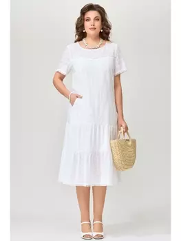 Платье 1651 белый