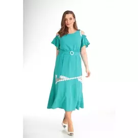 Платье 1662 изумруд