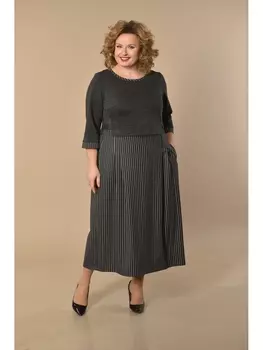 Платье 1681 -1-графит