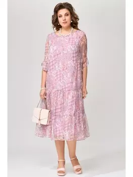 Платье 1681 розовый