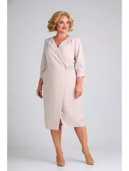 Платье 1704 топлёное молоко