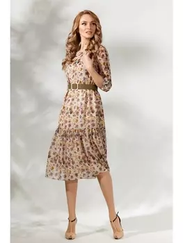 Платье 1713 цветы