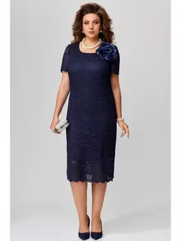 Платье 1761 темно-синий