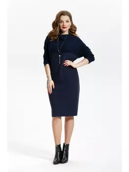 Платье 1801 синий