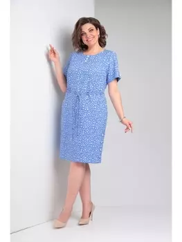 Платье 1820 голубой