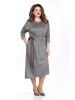 Платье 1835 темно-серый