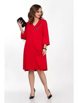 Платье 1836 красный