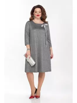 Платье 1837 темно-серый