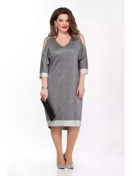 Платье 1839 темно-серый