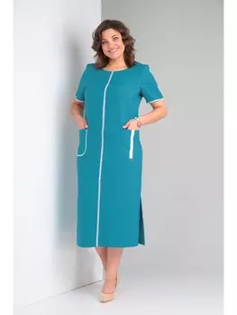 Платье 1849 морская волна