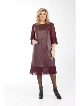 Платье 1910 баклажан