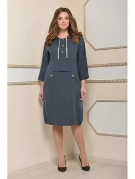 Платье 1929-синий