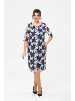 Платье 1-001 голубой