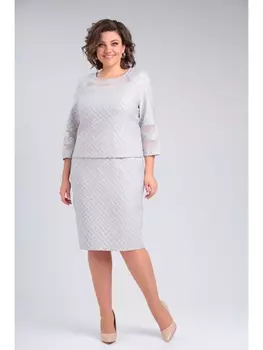 Платье 1-003 серебряный крестик
