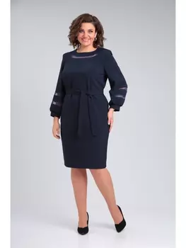 Платье 1-004 синий