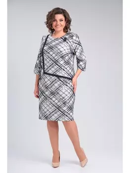 Платье 1-010 синий