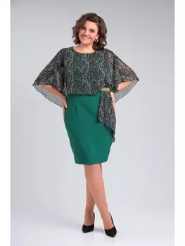 Платье 1-011 веточка