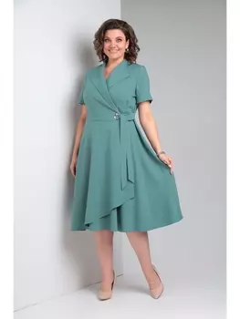 Платье 1-015 хаки