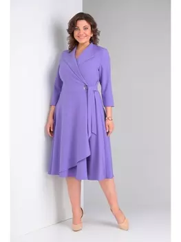 Платье 1-015 темная лаванда