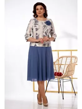 Платье 1-023 лиловый