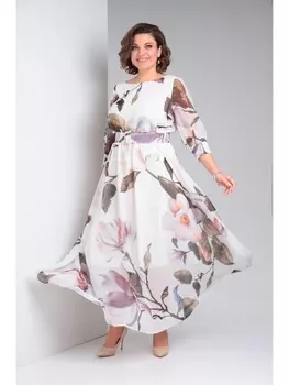 Платье 1-026 белый