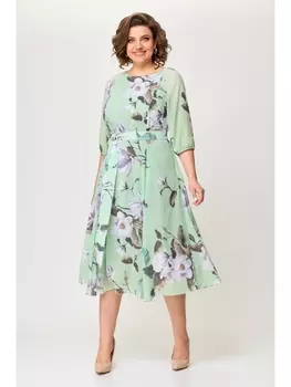 Платье 1-031 мятная орхидея