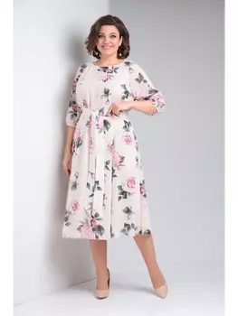 Платье 1-031 розы