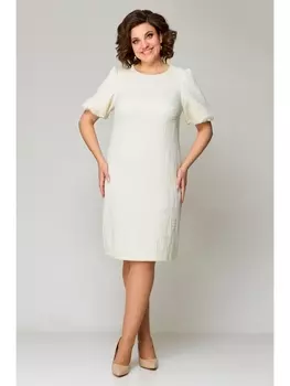 Платье 1-035 молочный