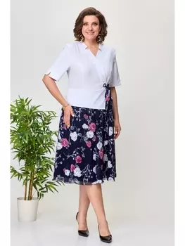 Платье 1-036 цветы