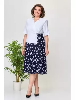 Платье 1-036 горох