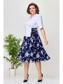 Платье 1-036 вензеля