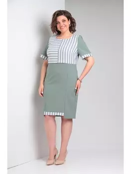 Платье 1-042 хаки