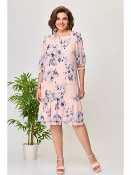 Платье 1-043 цветы