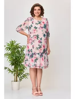 Платье 1-043 персик