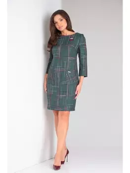 Платье 1-065 зеленый