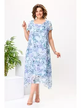 Платье 1-1332 фиалка