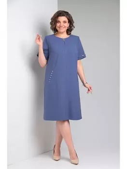 Платье 1-1729К джинс