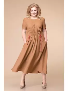 Платье 1-1793 терракот