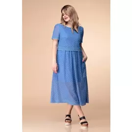 Платье 1-1819-синий