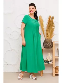 Платье 1-1826 зелёный