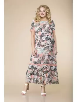 Платье 1-1959 мультиколор