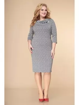 Платье 1-2240 серый