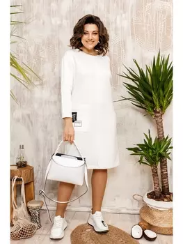 Платье 1-2474 белый