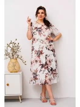 Платье 1-2544К белый