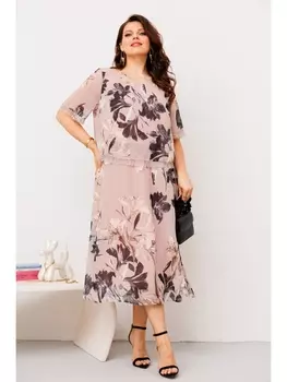 Платье 1-2544К пудра