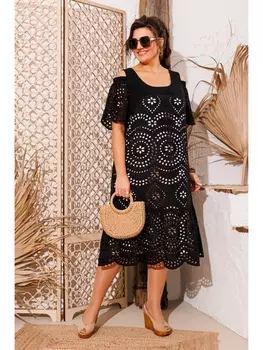 Платье 1-2634 чёрный